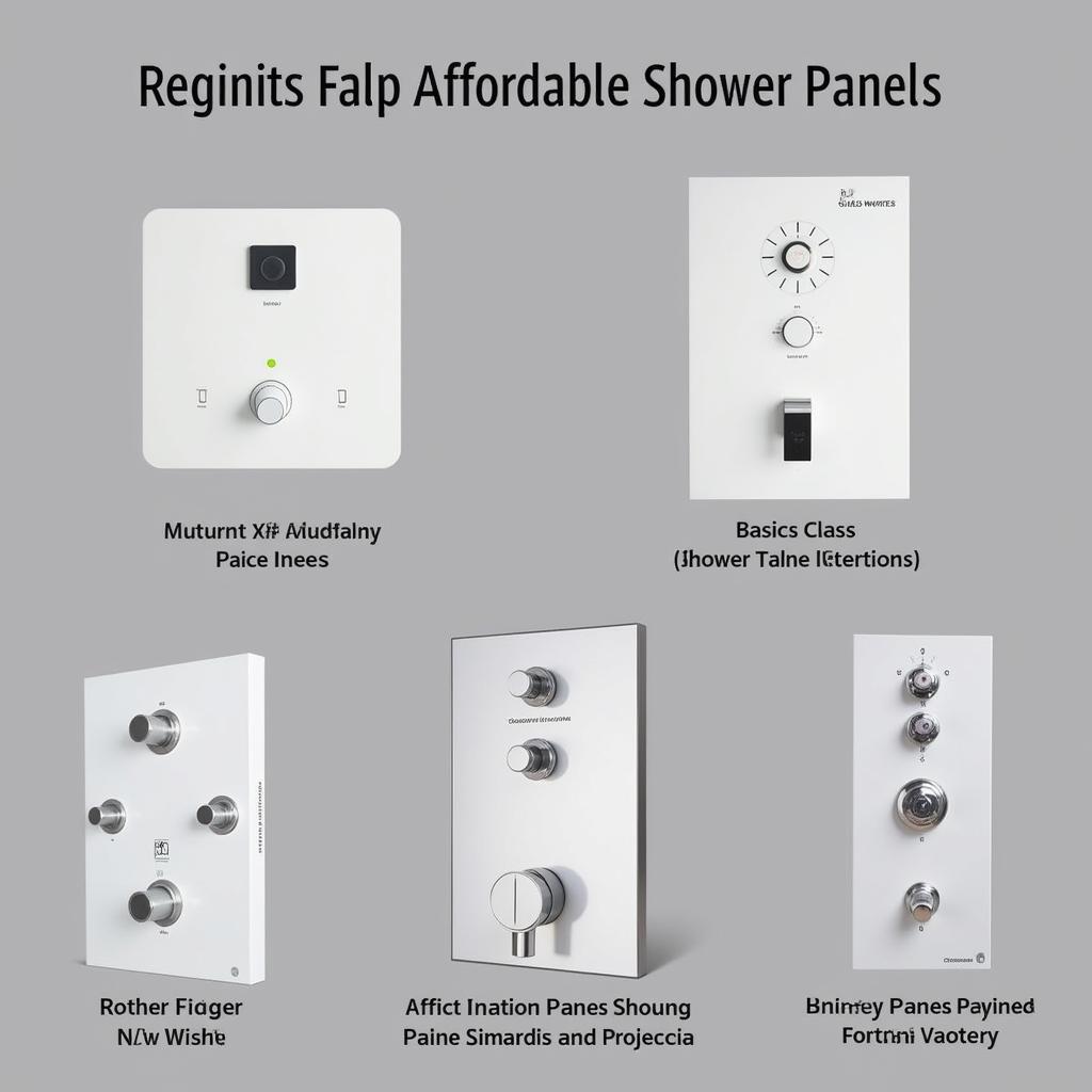 Budget-Friendly Shower Panels in Pakistan