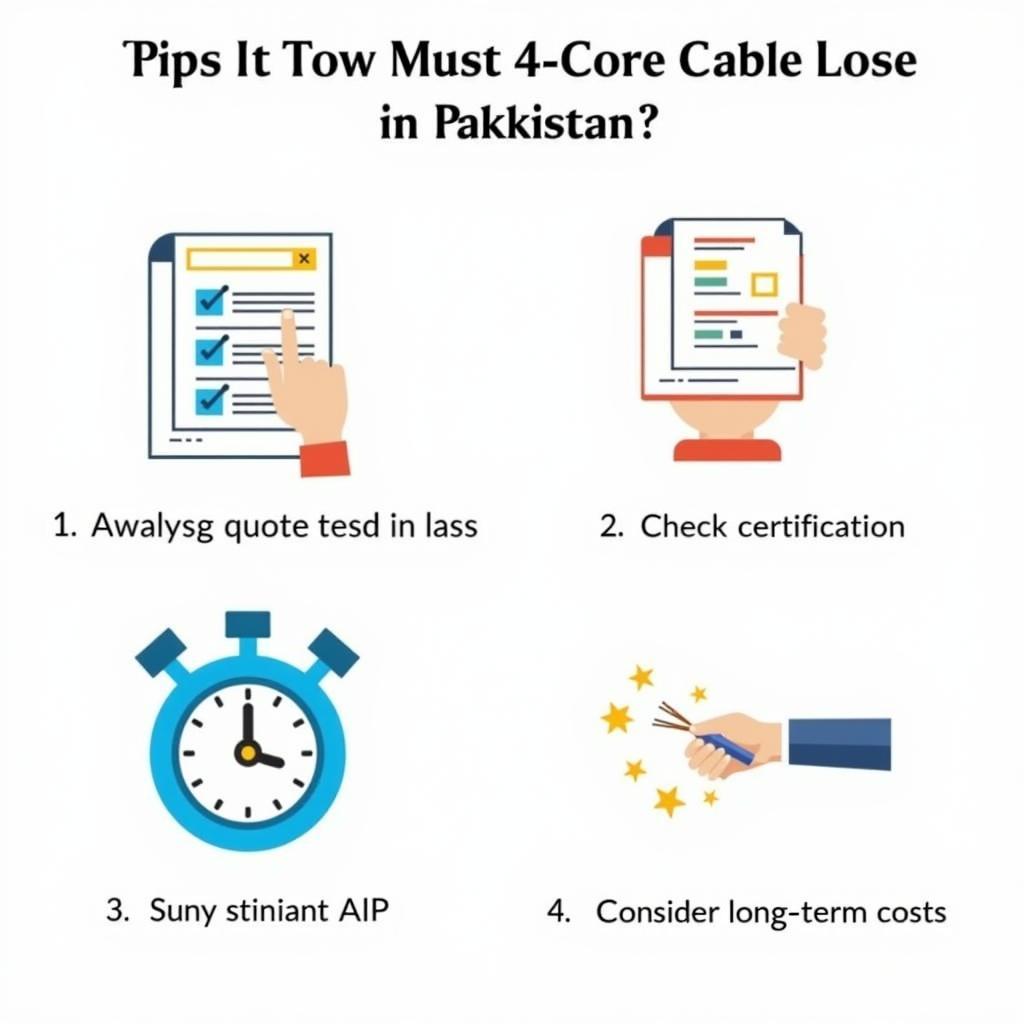 Tips for Buying 4 Core Cable in Pakistan