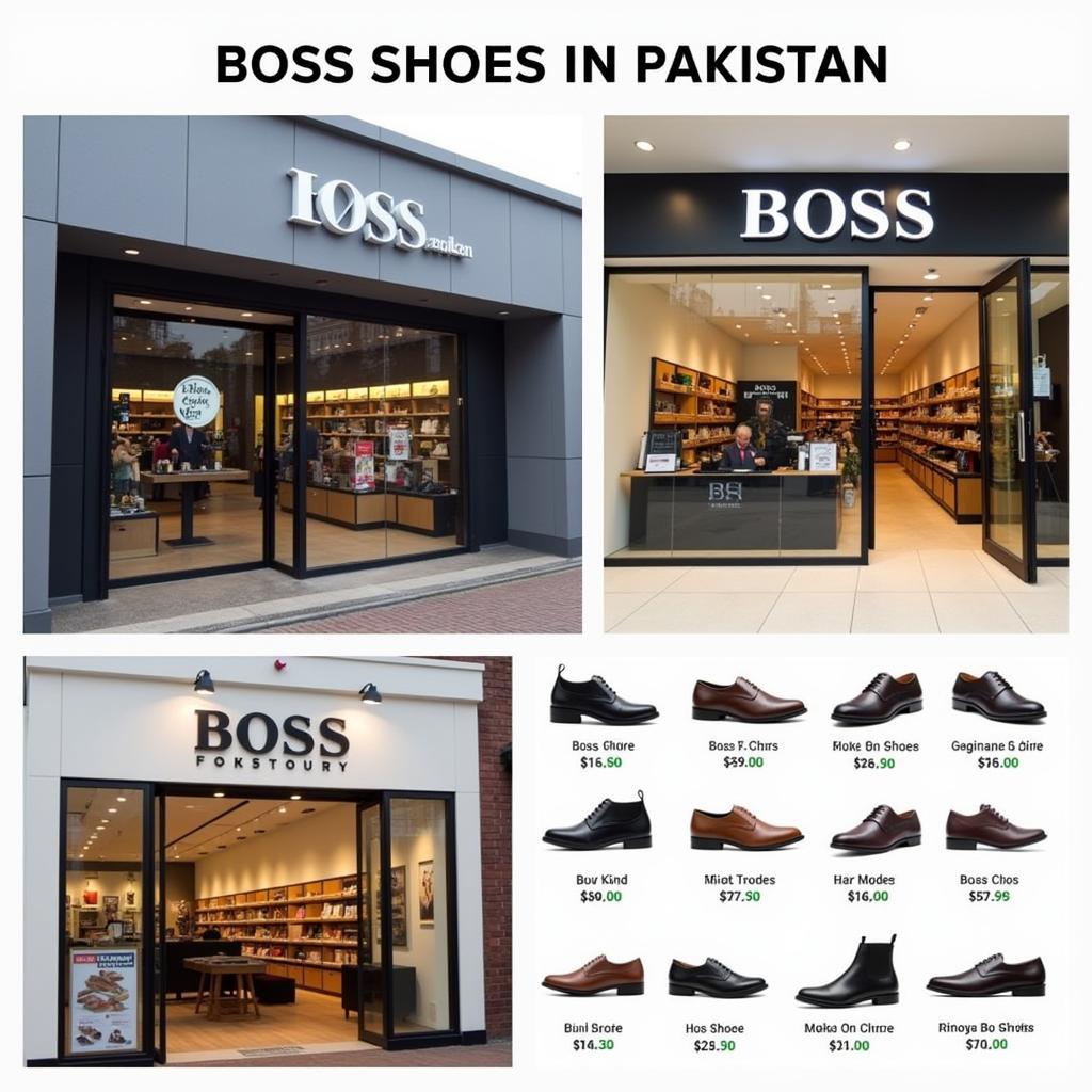 Options for buying Boss shoes in Pakistan