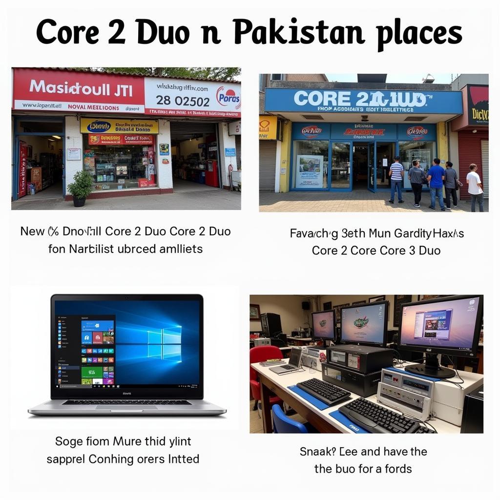 Buying Core 2 Duo in Pakistan