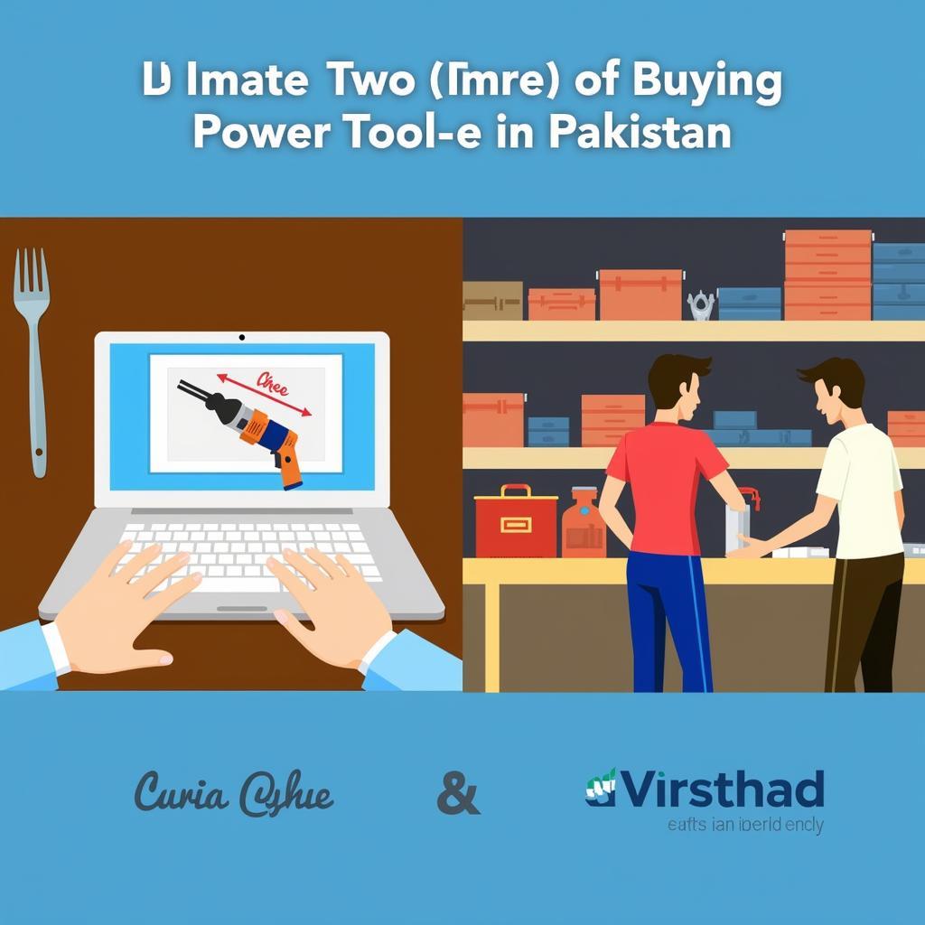 Choosing Between Online and Offline Power Tool Purchases in Pakistan