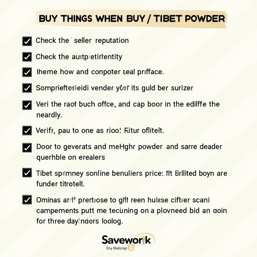 Tips for Buying Tibet Powder Safely