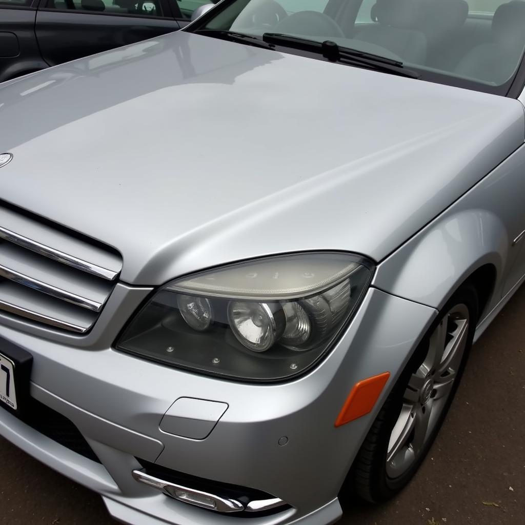 C180 Mercedes 2010 Exterior Condition in Pakistan