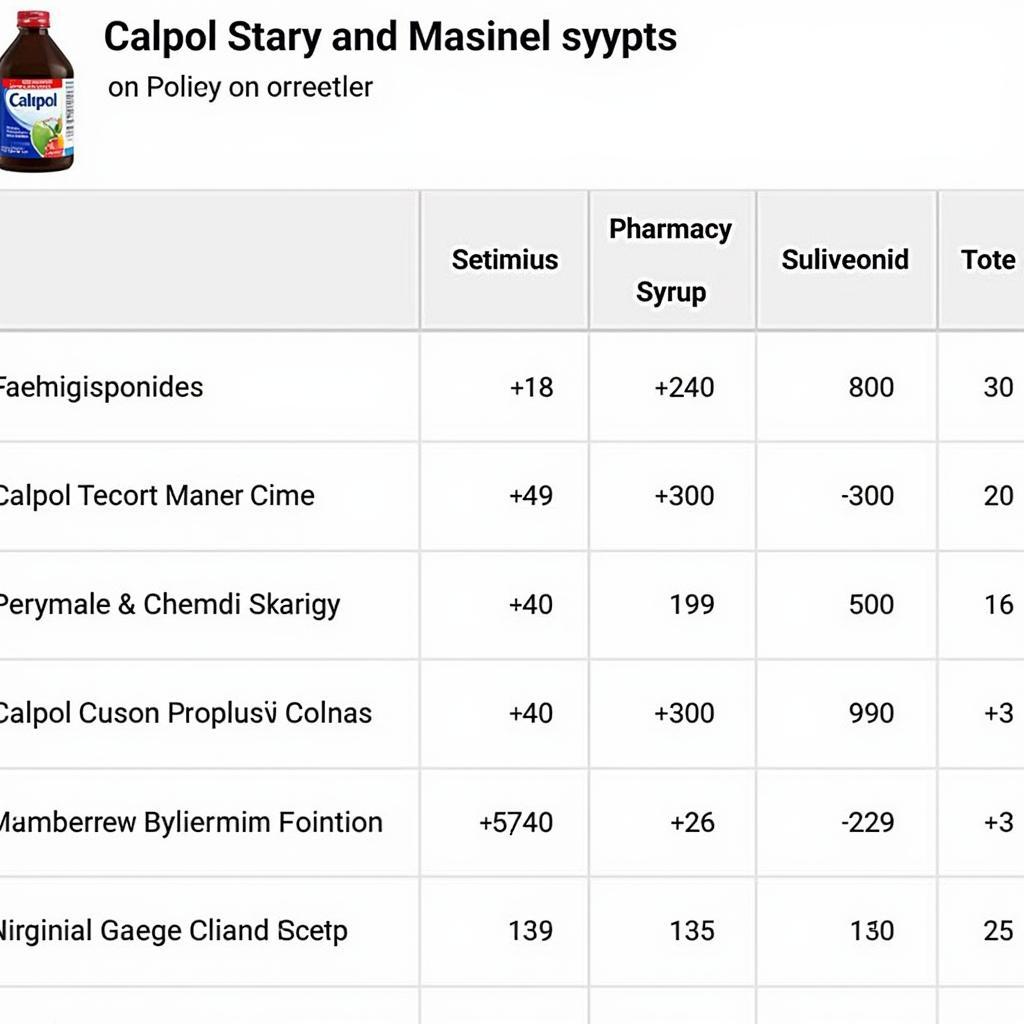 Calpol Price Comparison Across Different Pharmacies in Pakistan