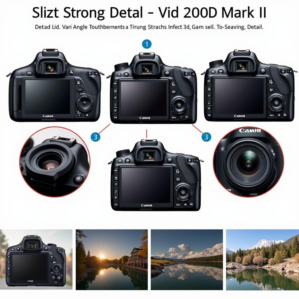 Canon 200D Mark II Features