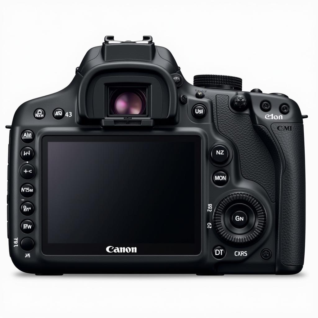 Canon 6D Mark II Price in Pakistan - A detailed view of the camera body, highlighting its key features and design elements.