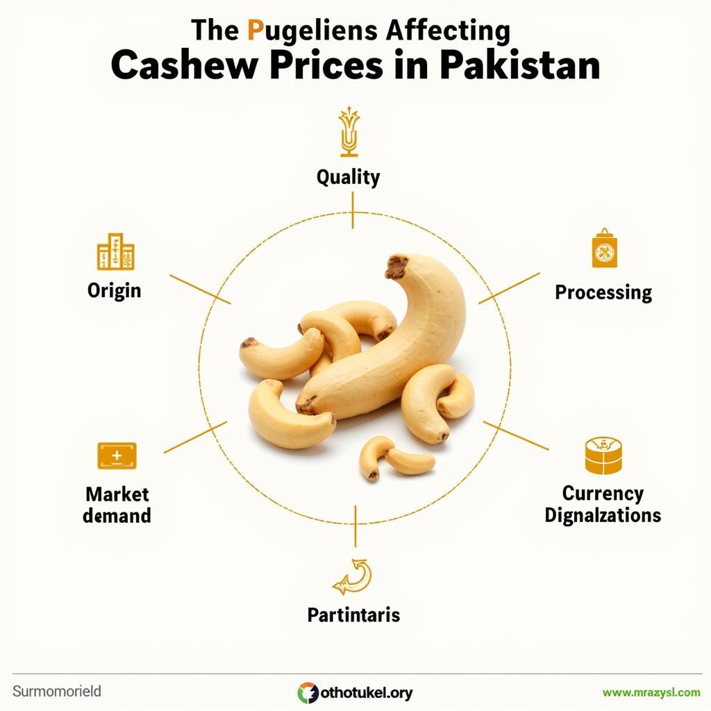 Cashew Price Influencing Factors in Pakistan