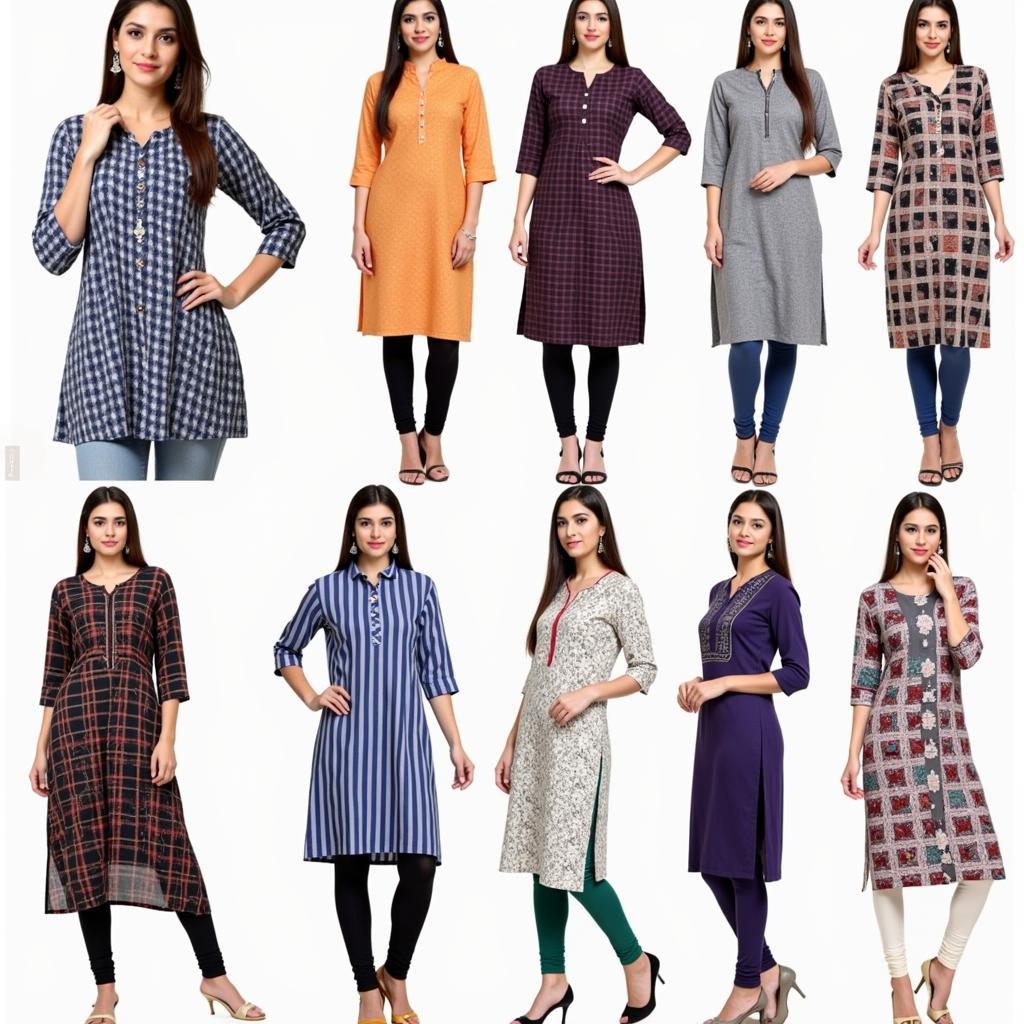 Casual Kurti Styles in Pakistan