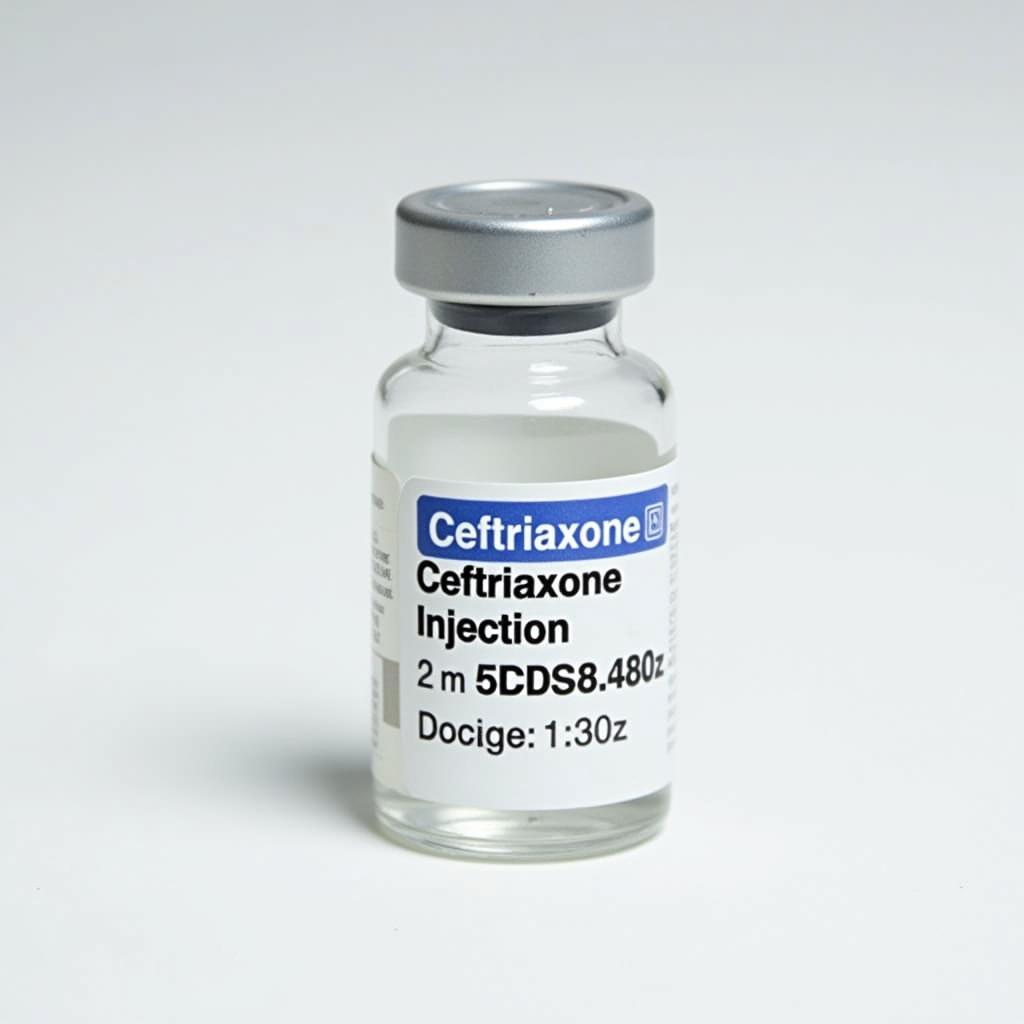 Ceftriaxone Injection Vial