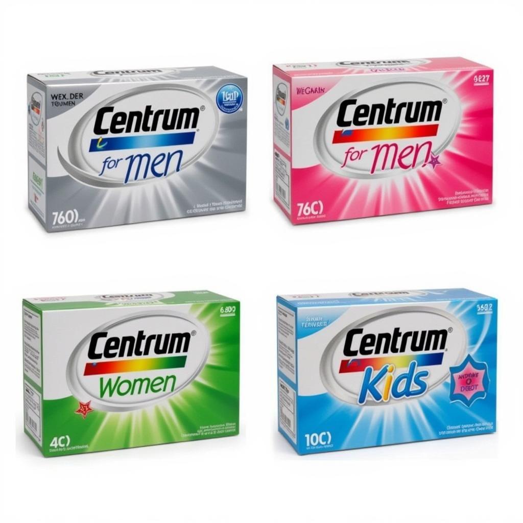 Centrum Variants Available in Pakistan