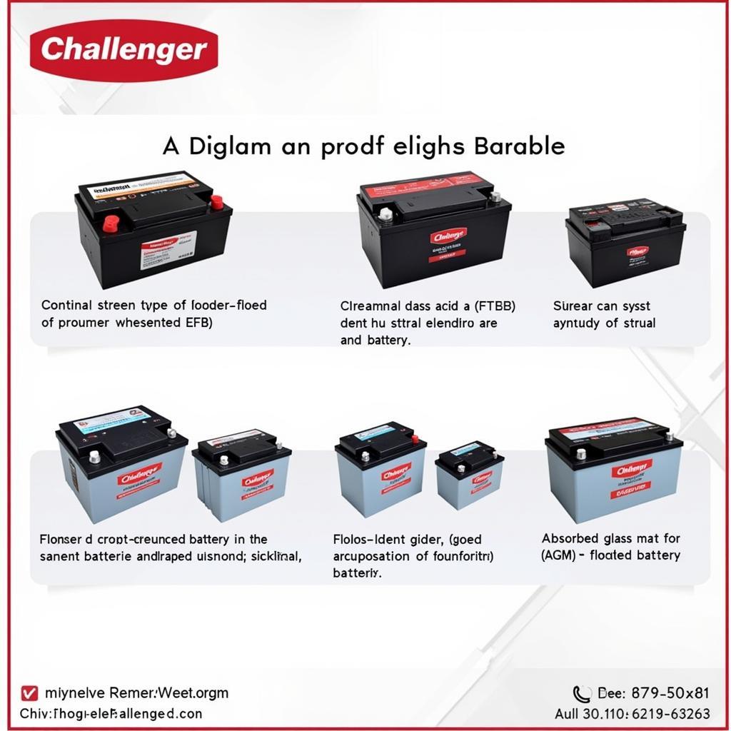 Challenger Battery Types Available in Pakistan