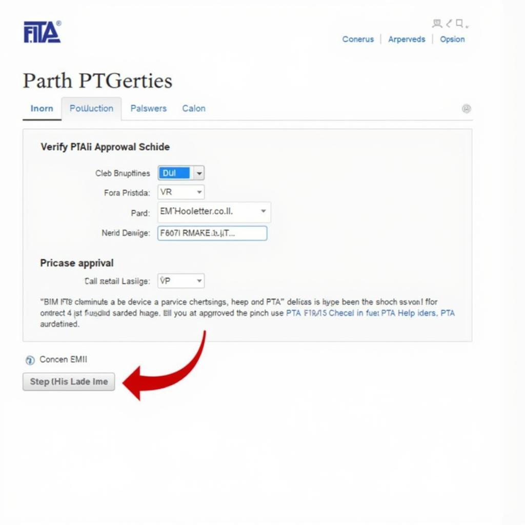 Checking IMEI on PTA Website