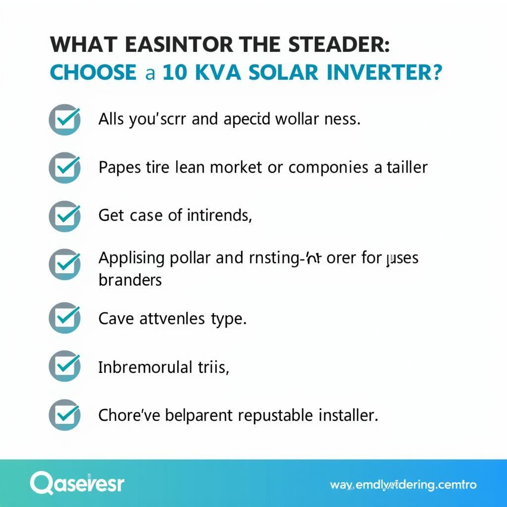 Choosing the Right 10 kVA Solar Inverter