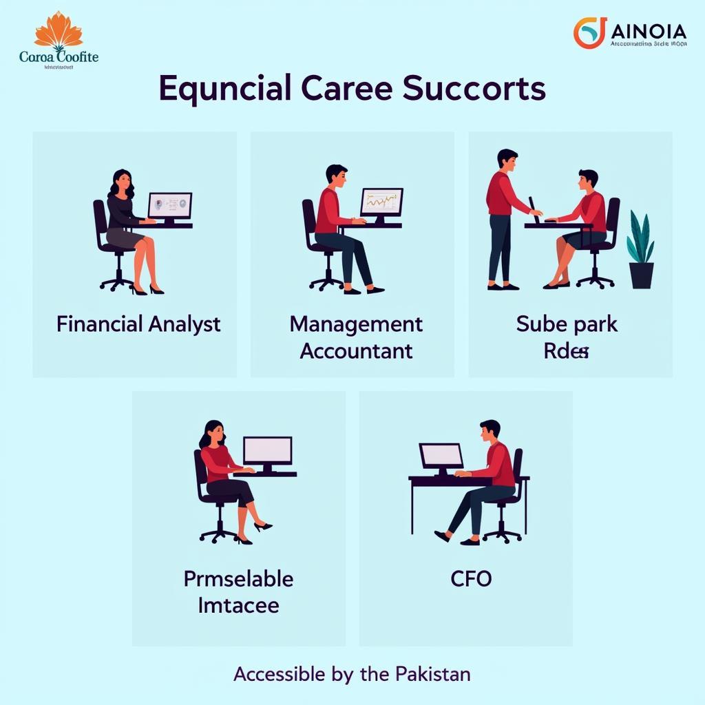 Diverse career paths available to CIMA qualified professionals in Pakistan.