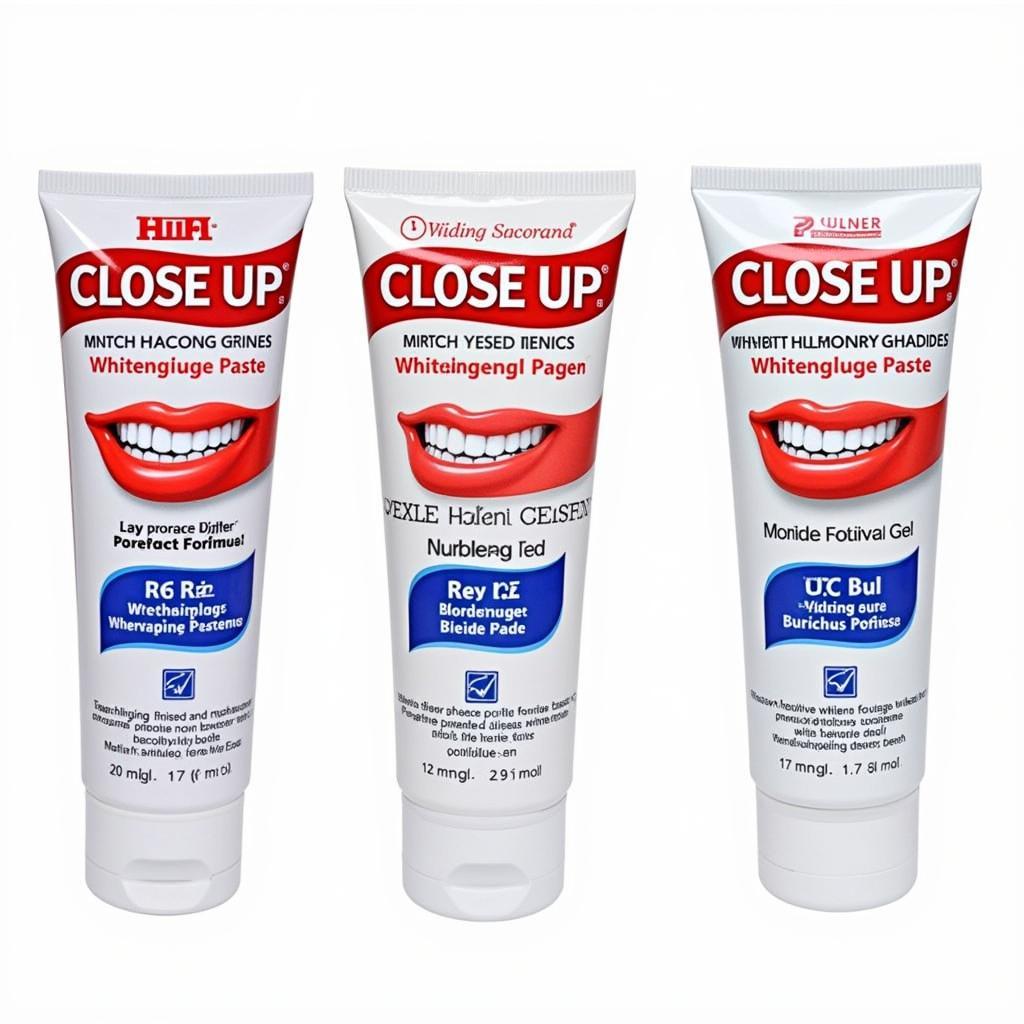 Close Up Toothpaste Variants Available in Pakistan