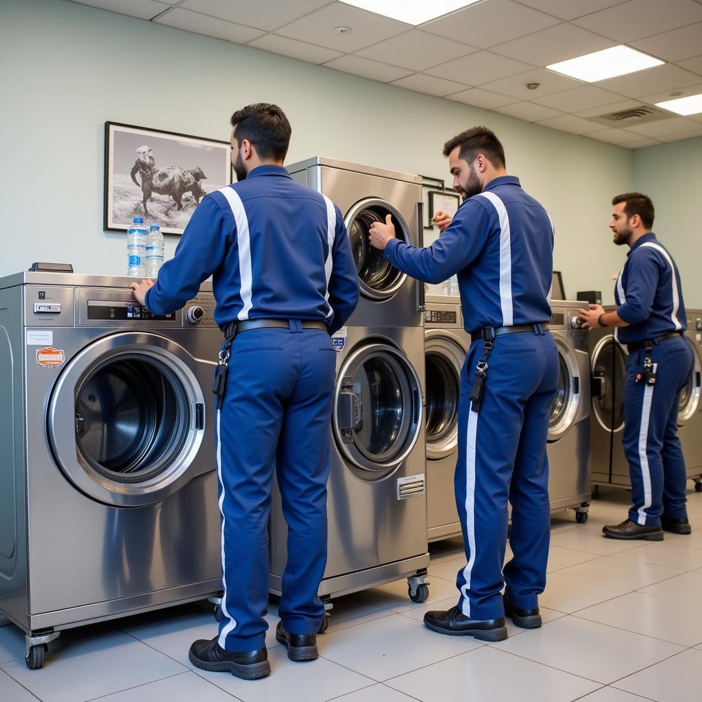 Commercial Laundry Machine Installation in Pakistan