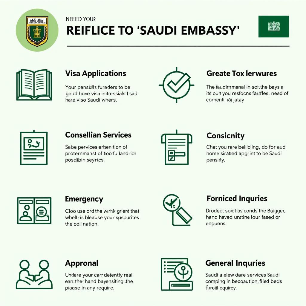 Common Reasons for Contacting the Saudi Embassy