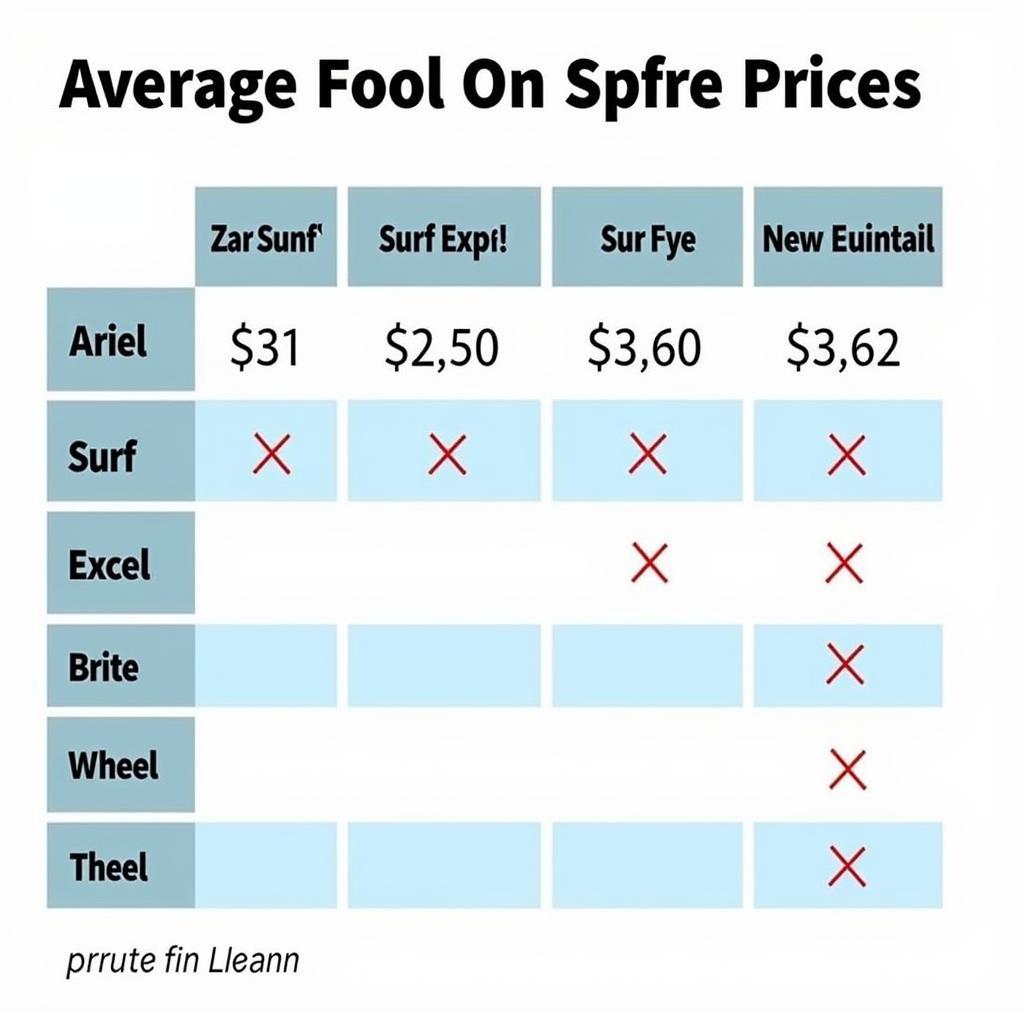 Comparing Detergent Prices in Pakistan