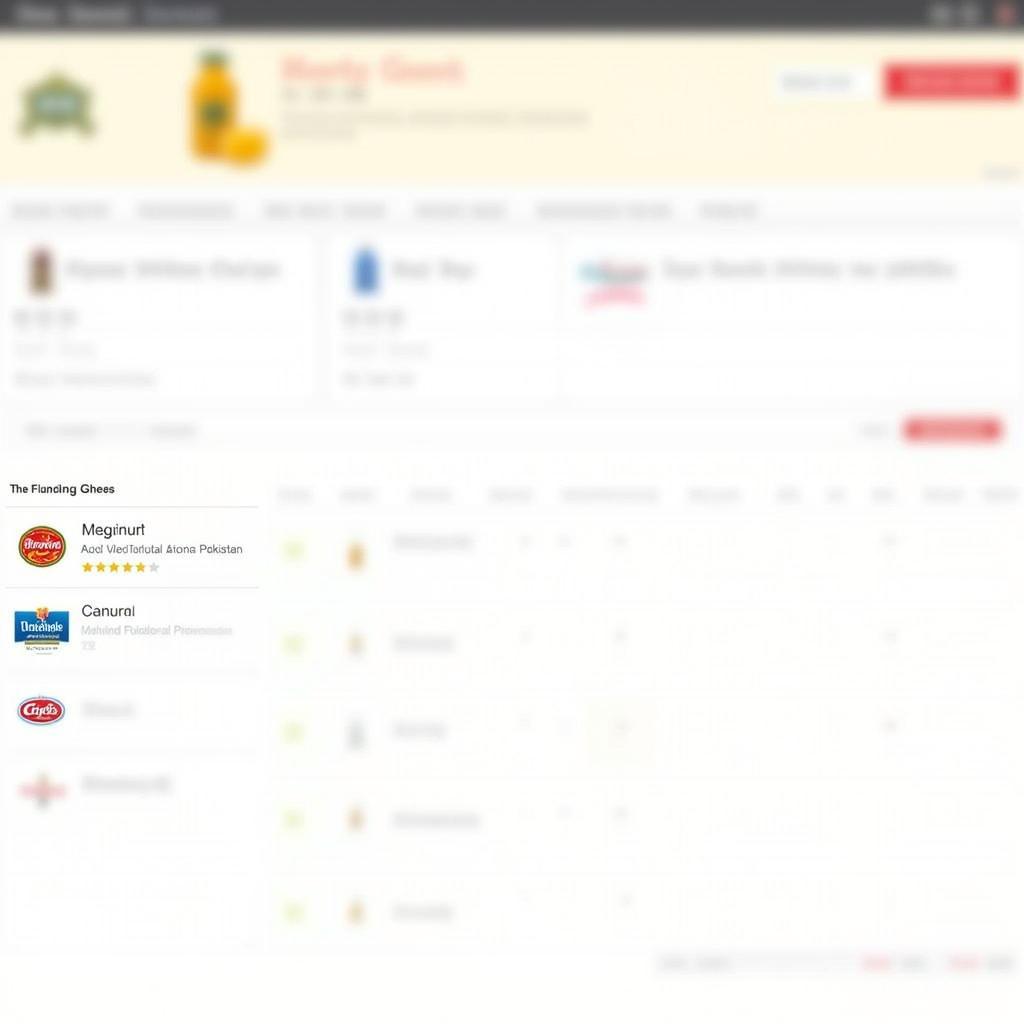 Comparing Ghee Prices Online in Pakistan