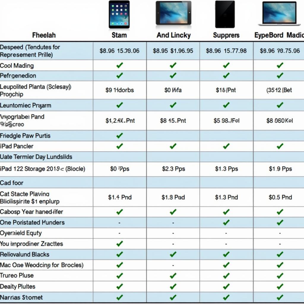 Comparing iPad Models in Pakistan