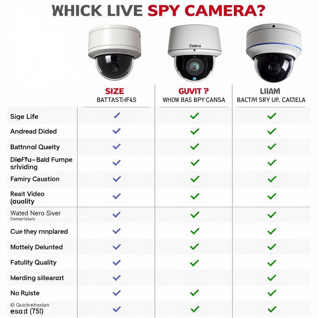 Comparing Small Spy Camera Types