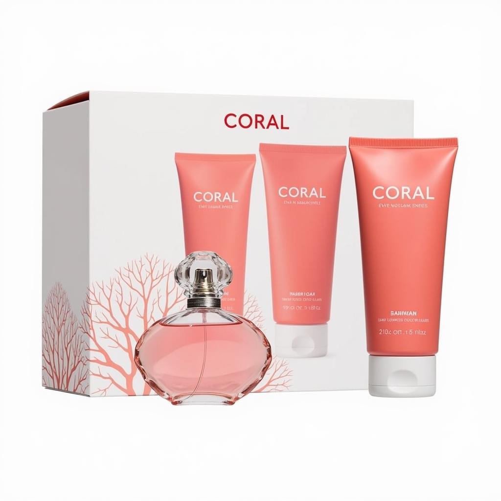 Coral perfume gift set in Pakistan