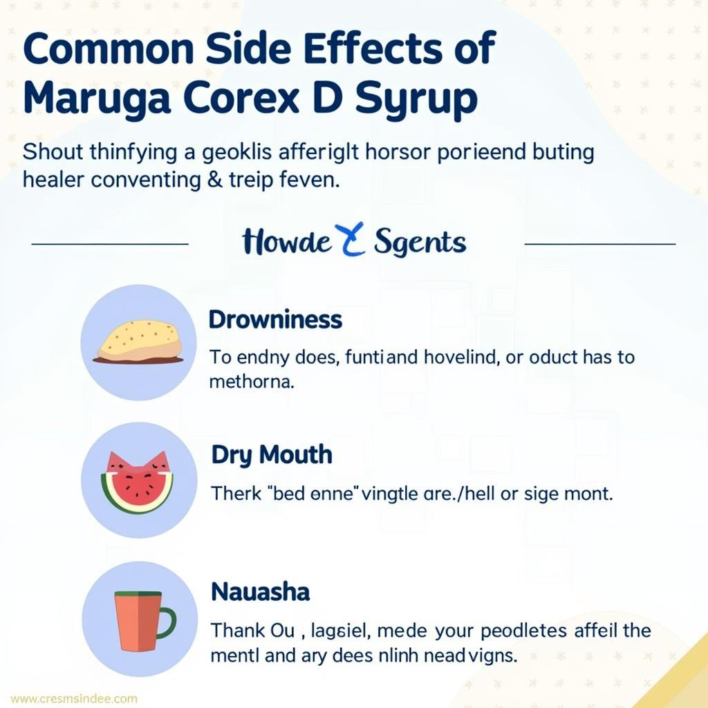 Potential Side Effects of Corex D Syrup