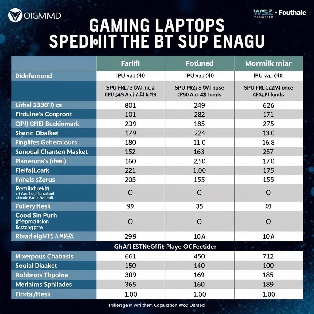 CPU and GPU Combinations for Gaming Laptops in Pakistan