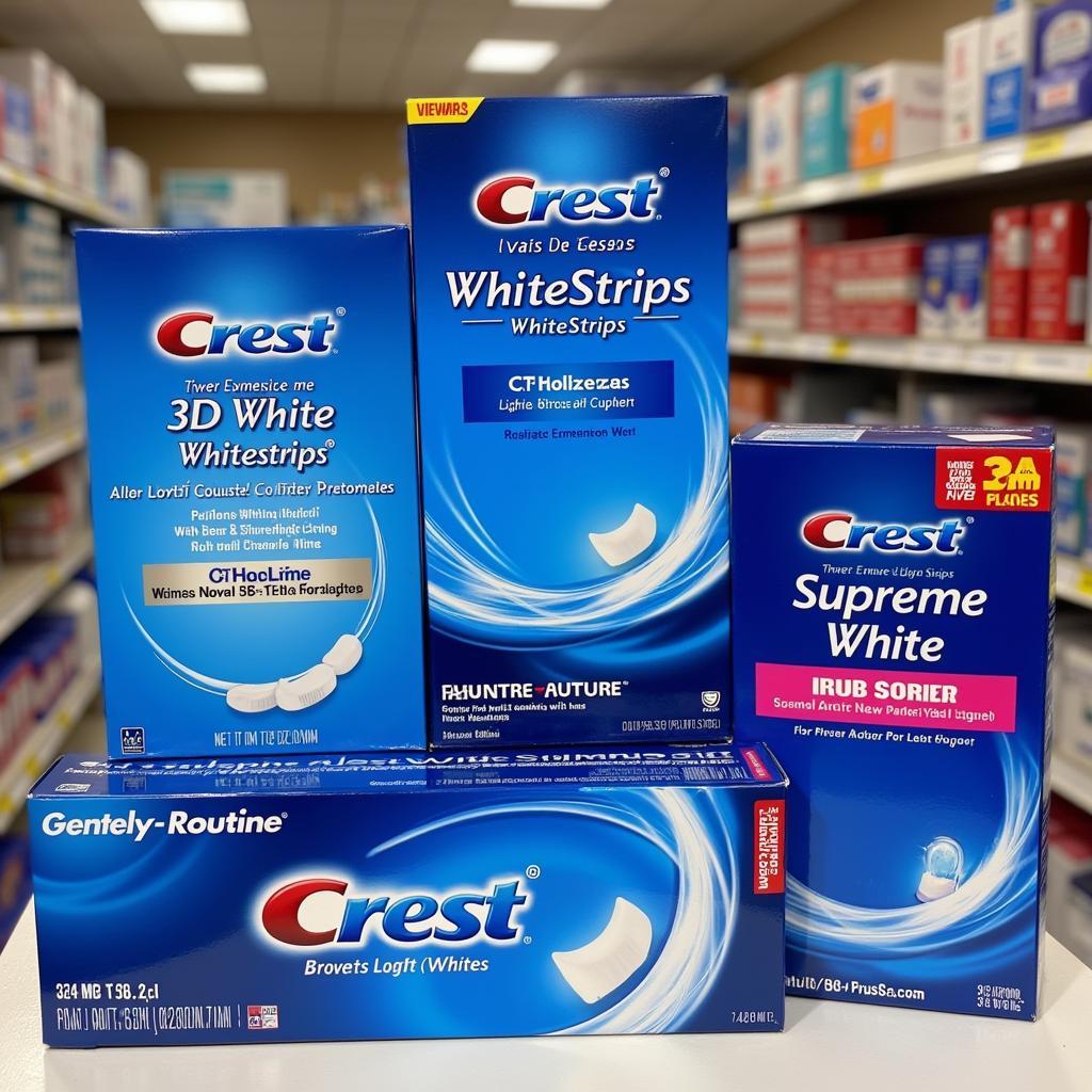 Crest Whitening Strips Available in Pakistan