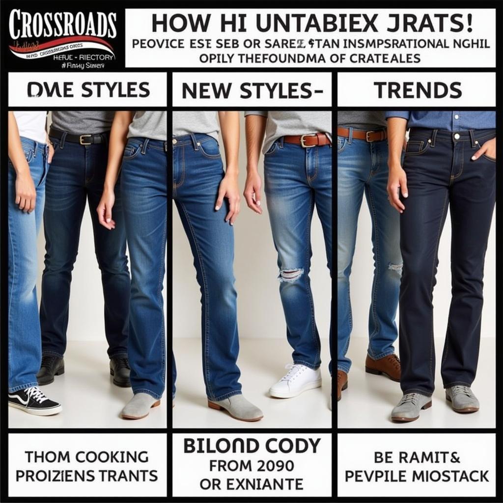 Crossroads Jeans Latest Collection in Pakistan