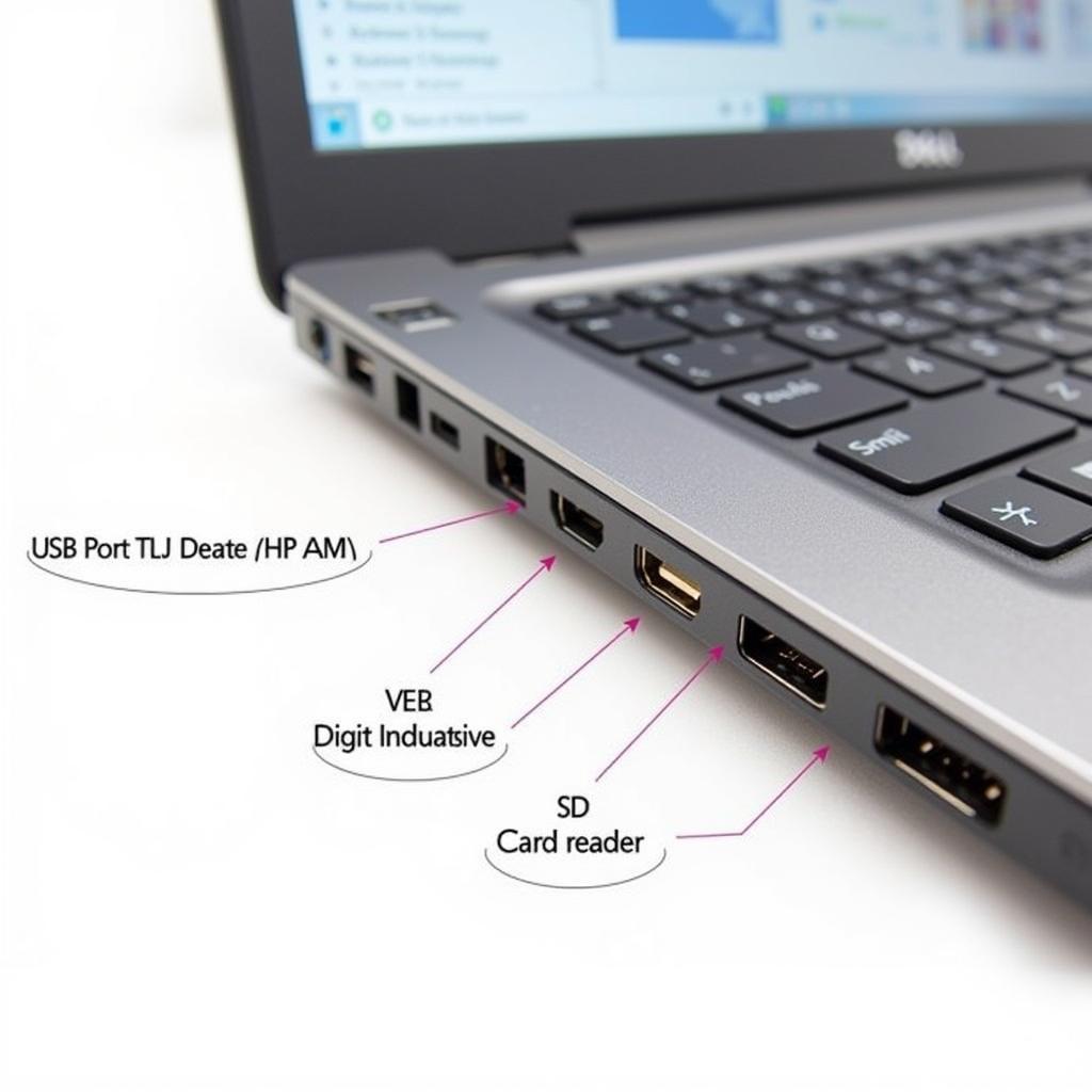 Dell Vostro 14 3468 Ports Display