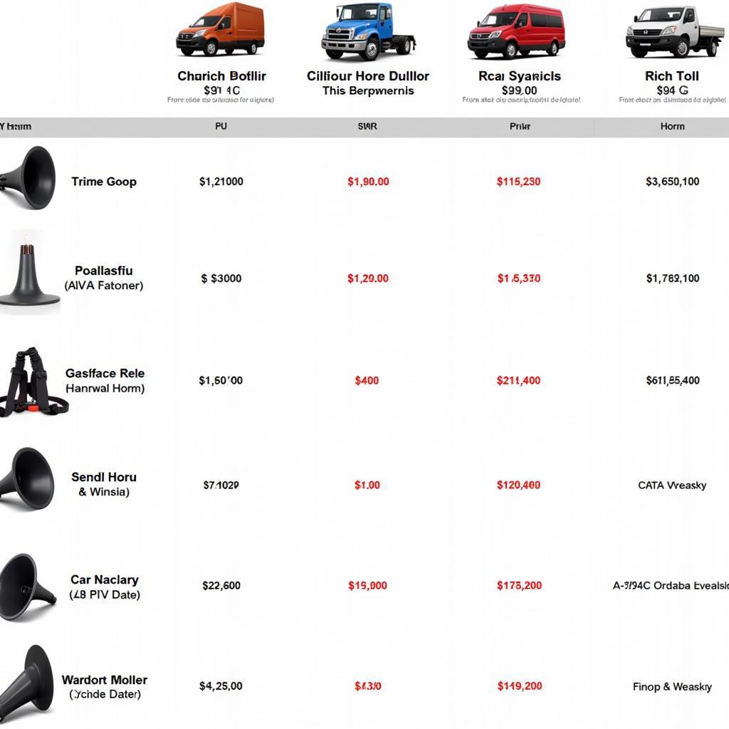 Denso Horn Price Comparison in Pakistan