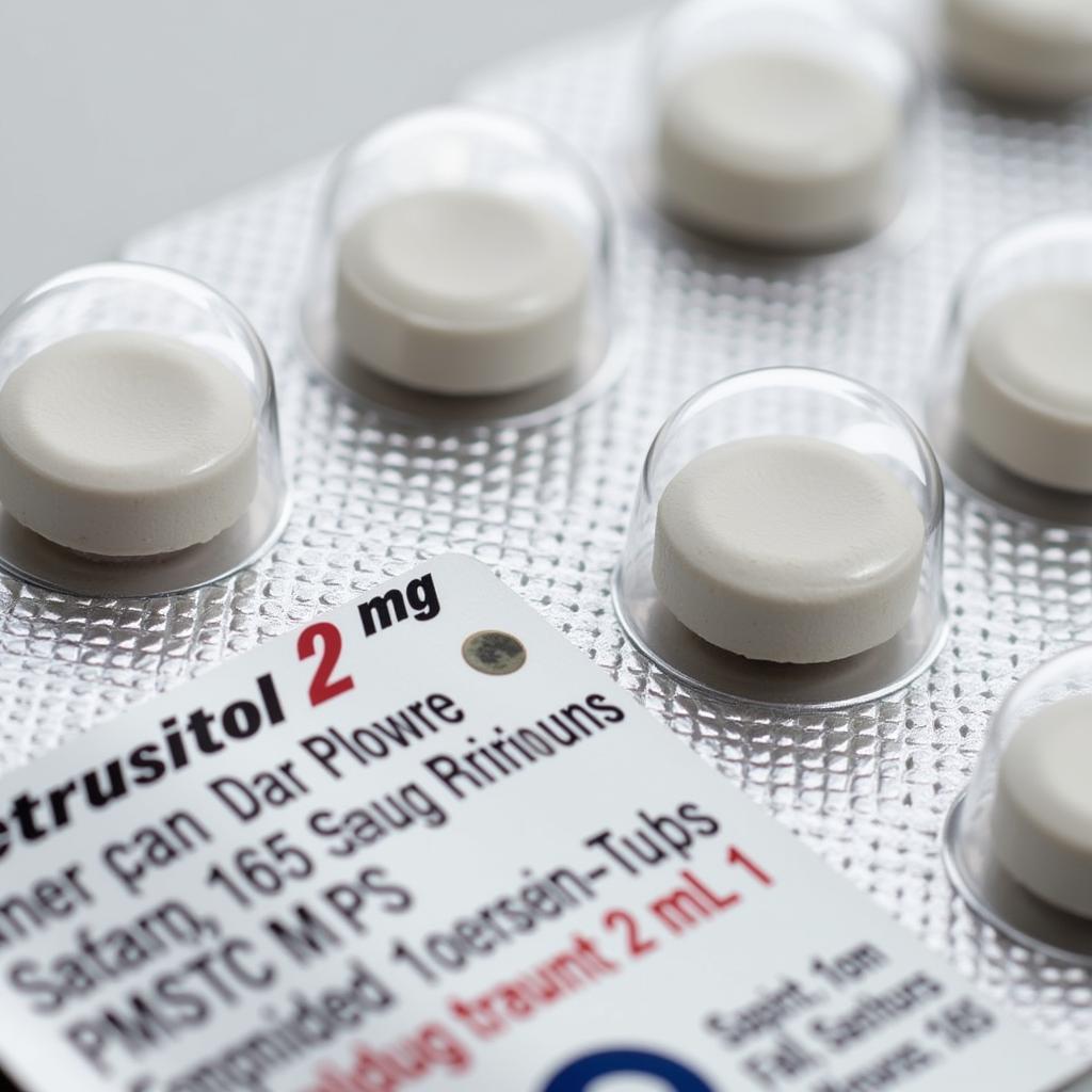 Detrusitol 2mg Tablets in Blister Pack