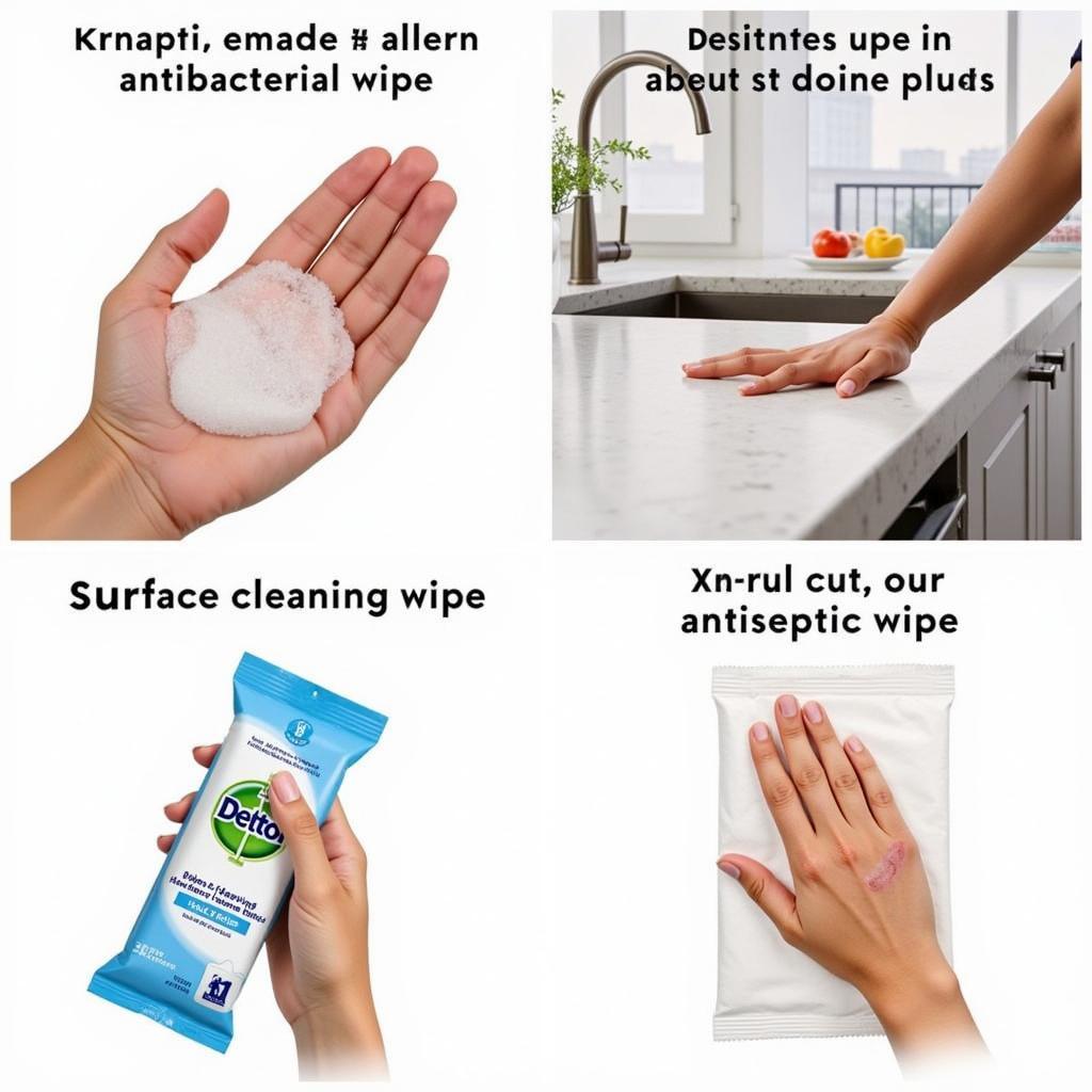 Dettol Wipes Uses Demonstration