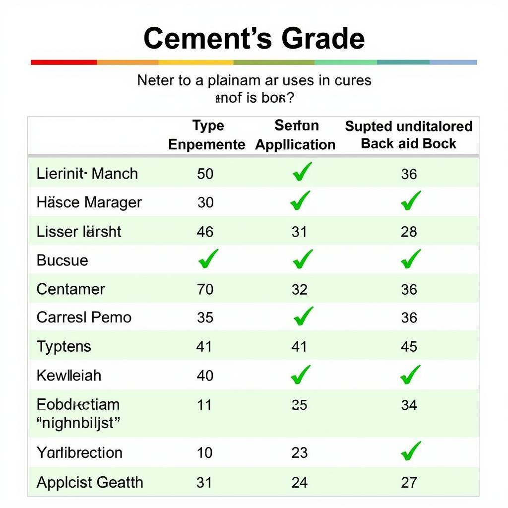 Different Cement Grades and Prices