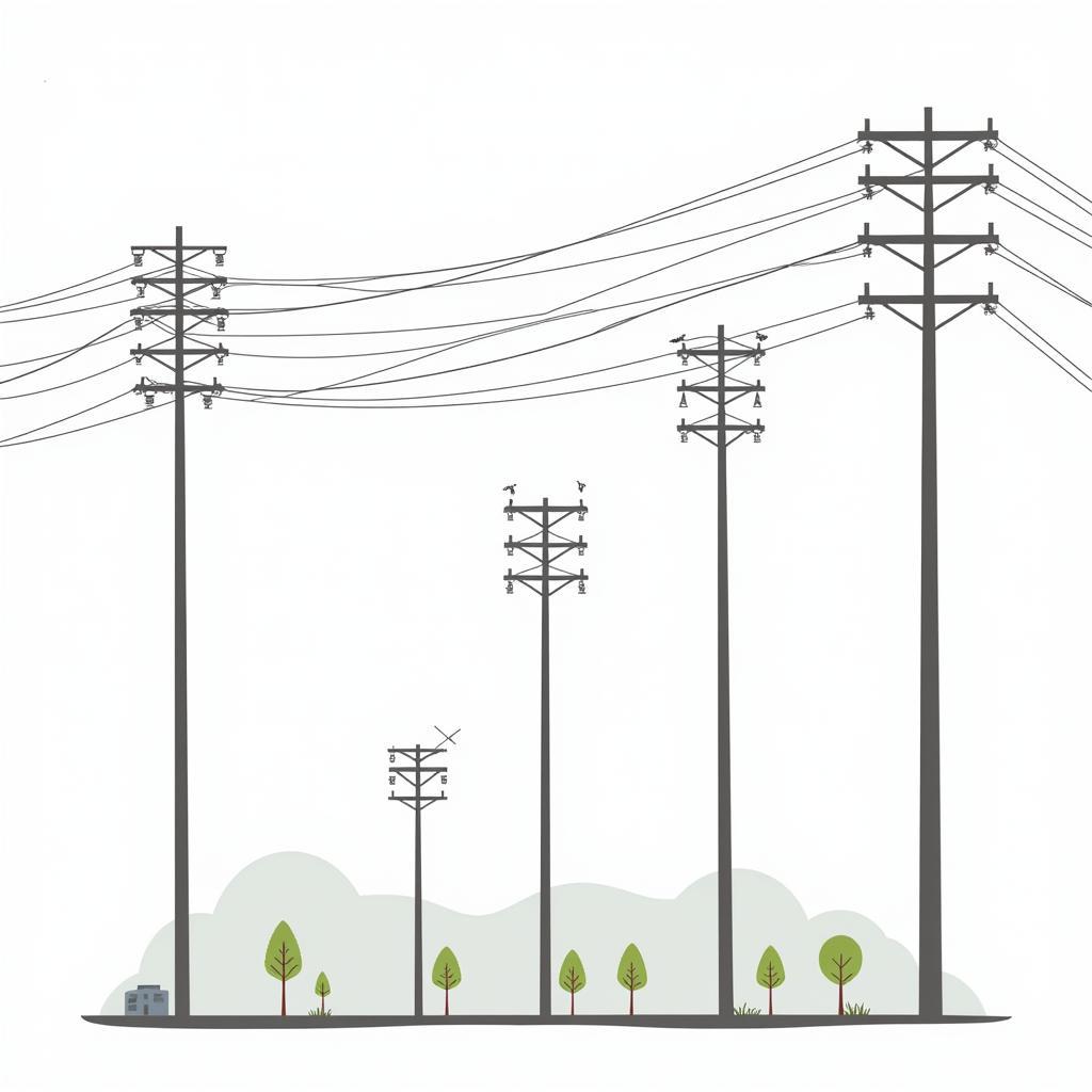 Different Sizes of Electric Poles Available in Pakistan