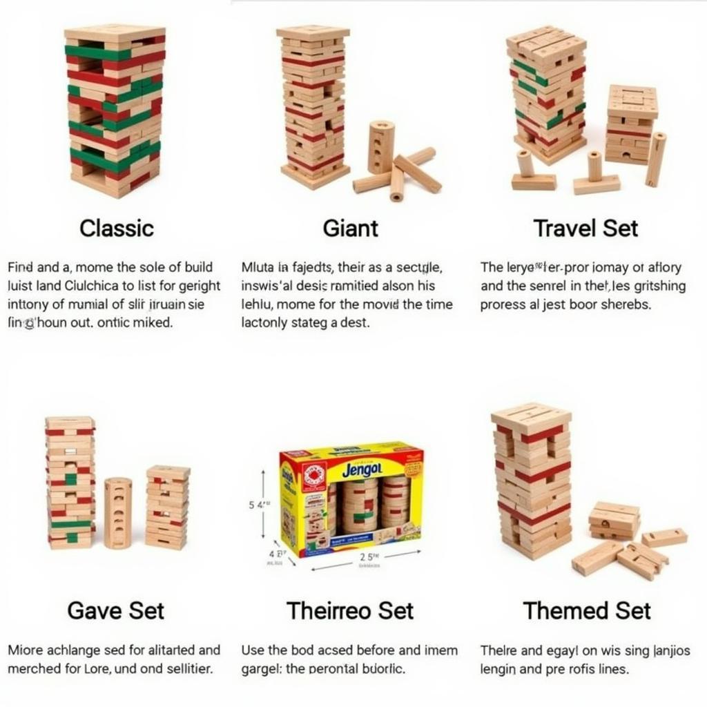 Different Jenga Versions Available in Pakistan