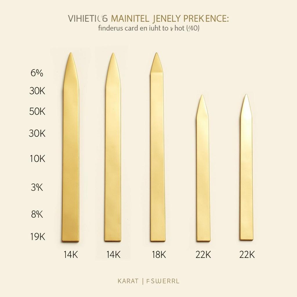 Comparing Different Karats of White Gold