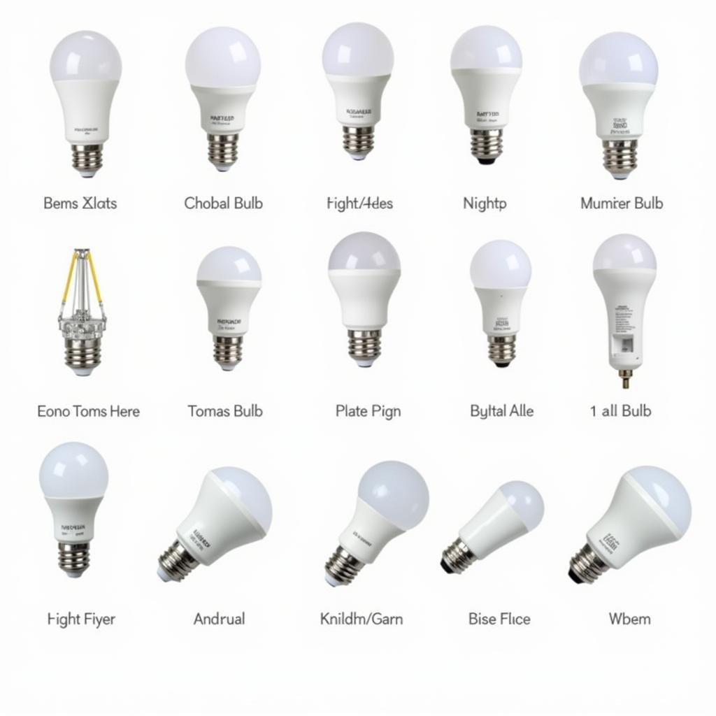 Different LED Bulb Types Pakistan