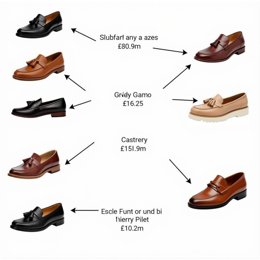 Various Loafer Styles and Their Respective Price Ranges in Pakistan