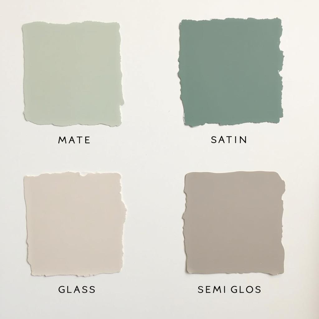 Various Paint Finishes Available