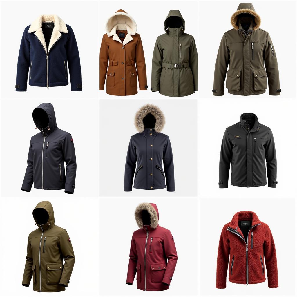 Diverse Sherpa Jacket Styles in Pakistan