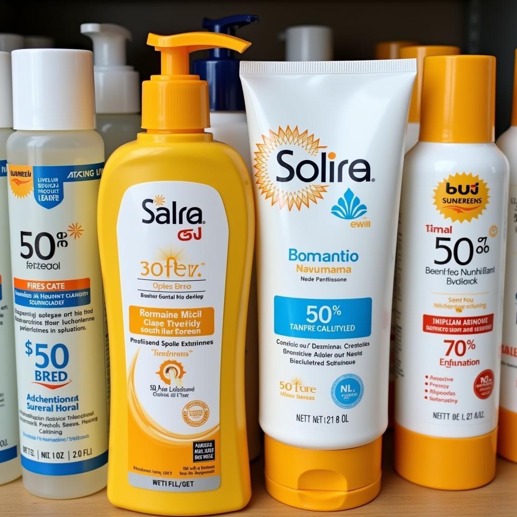 Various SPF sunscreens available in Pakistan