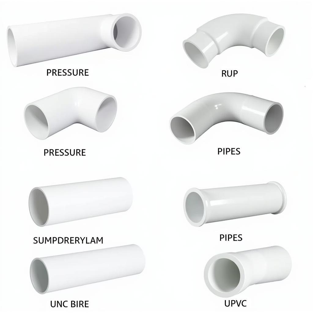 Various Types of UPVC Pipes for Different Applications