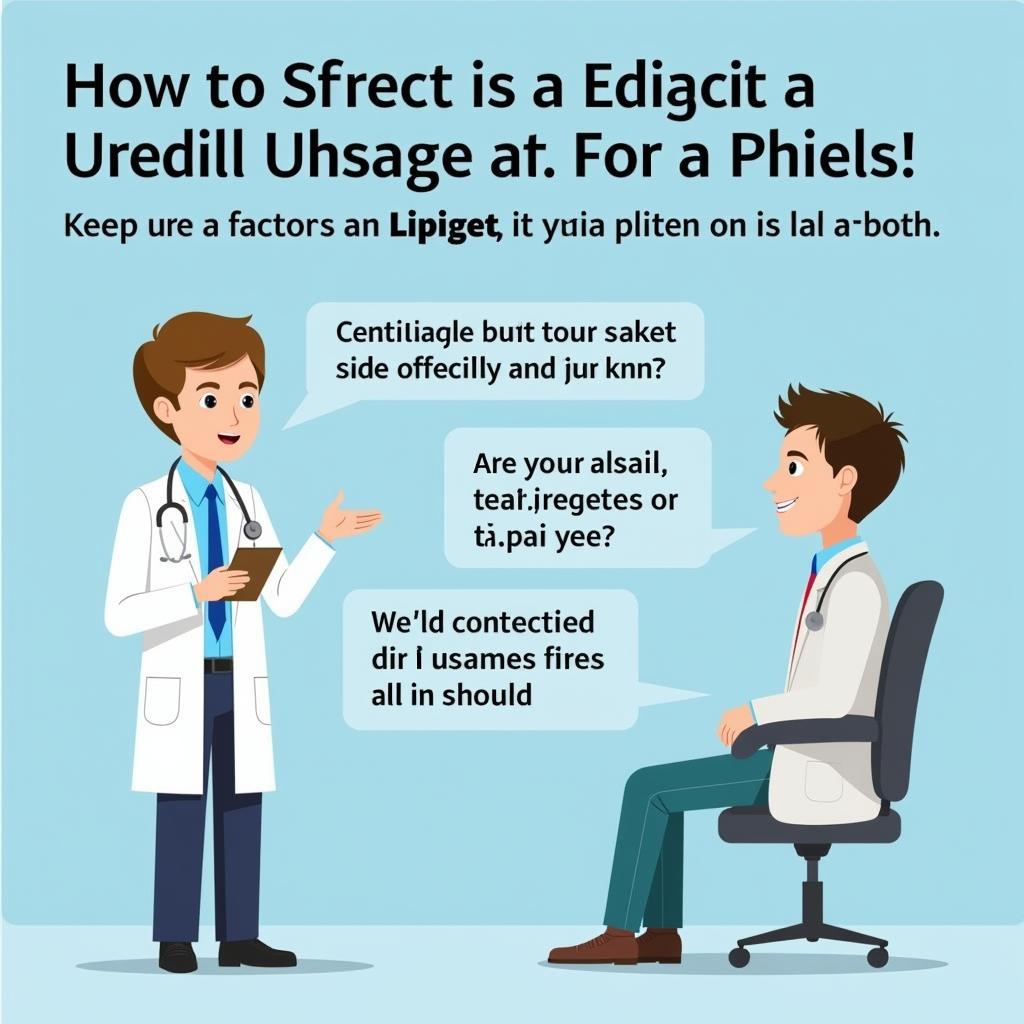 Doctor Consulting Patient about Lipiget