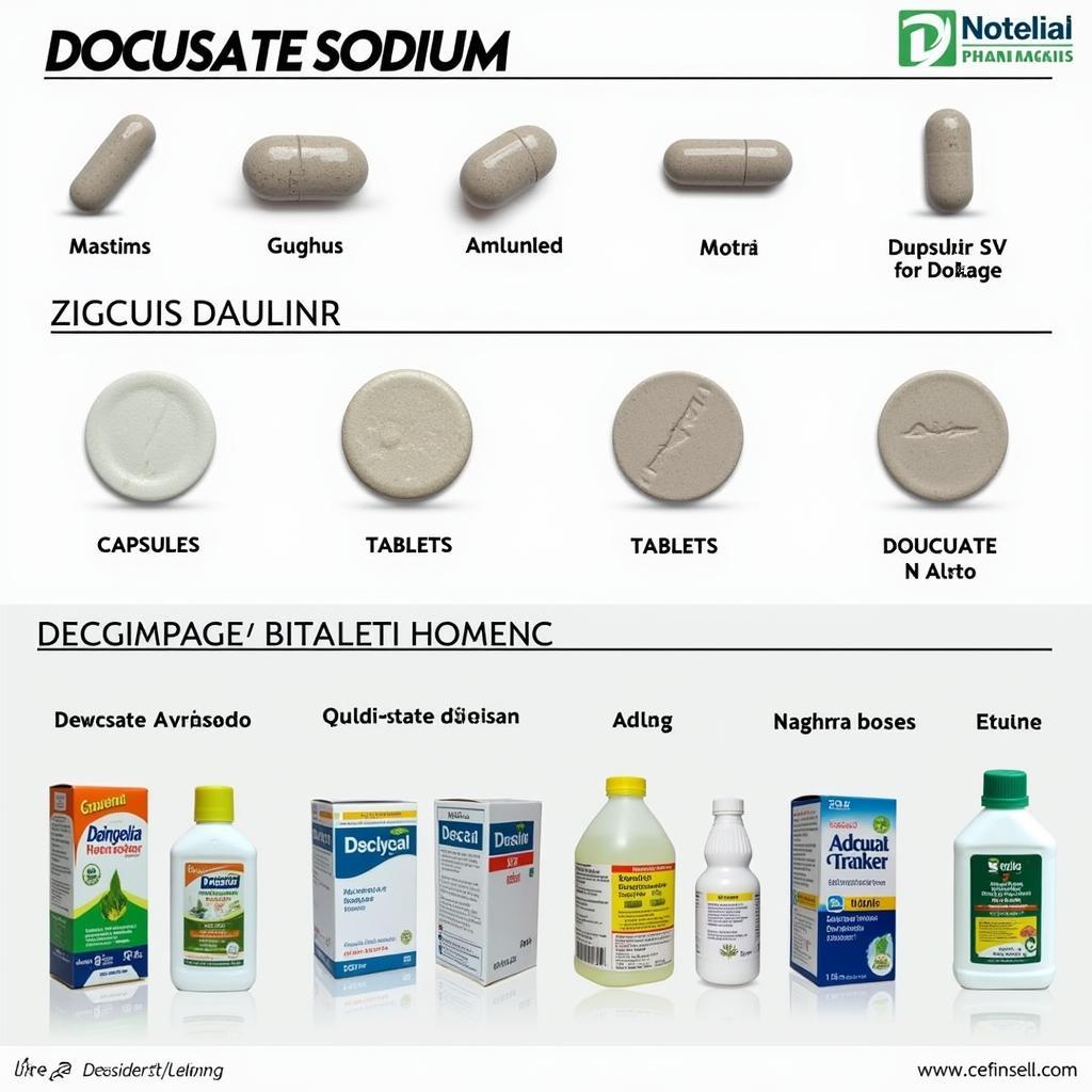 Docusate Sodium Availability in Pakistan Pharmacies