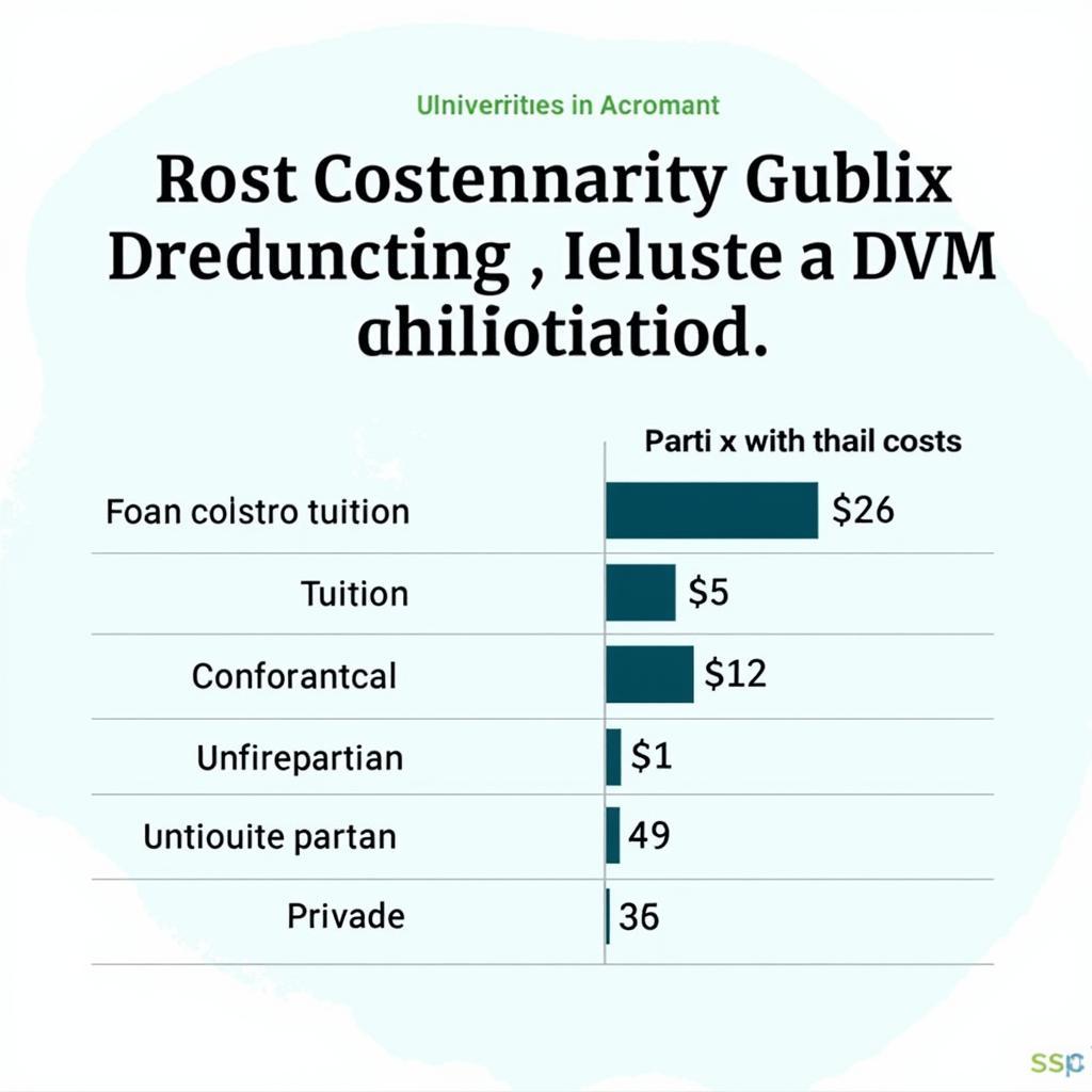 DVM program costs comparison chart