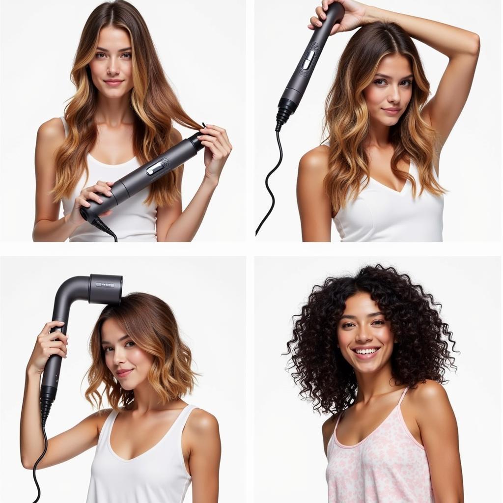 Dyson Airwrap Styling Different Hair Types