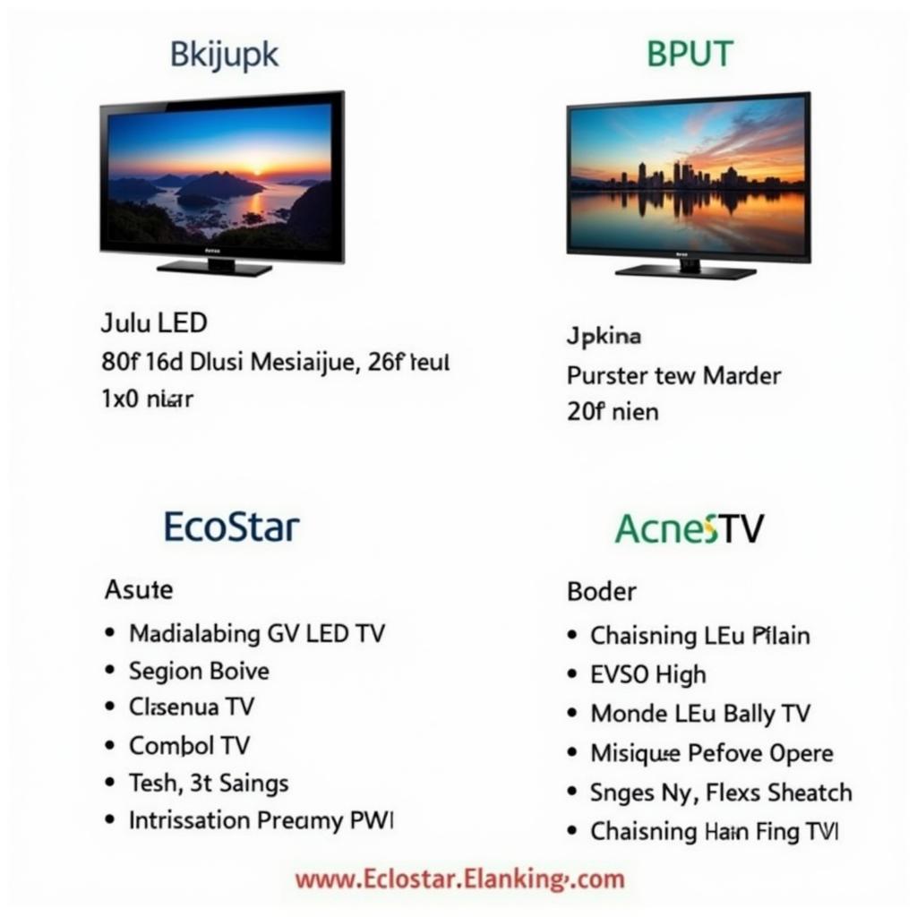 EcoStar 43-inch LED TV Models in Pakistan