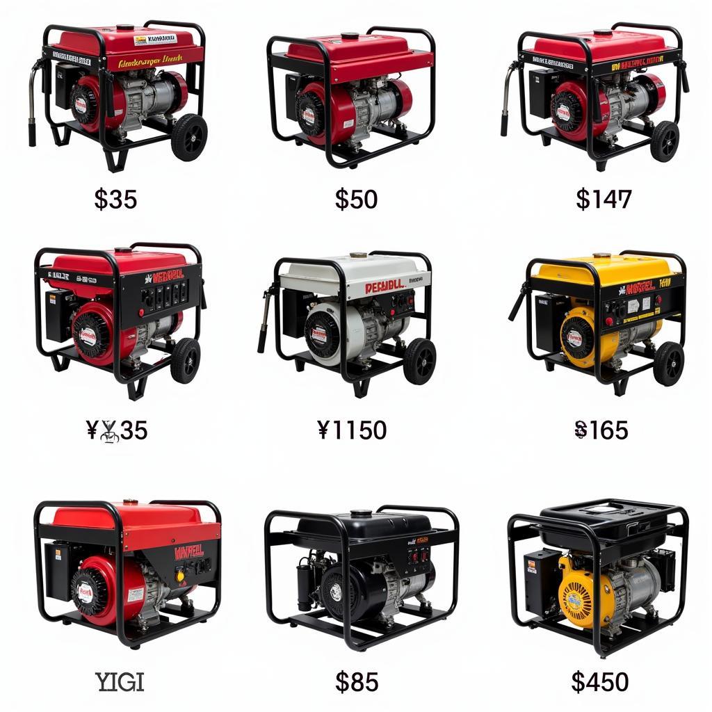 Electric Generator Prices in Pakistan: Various Models and Sizes